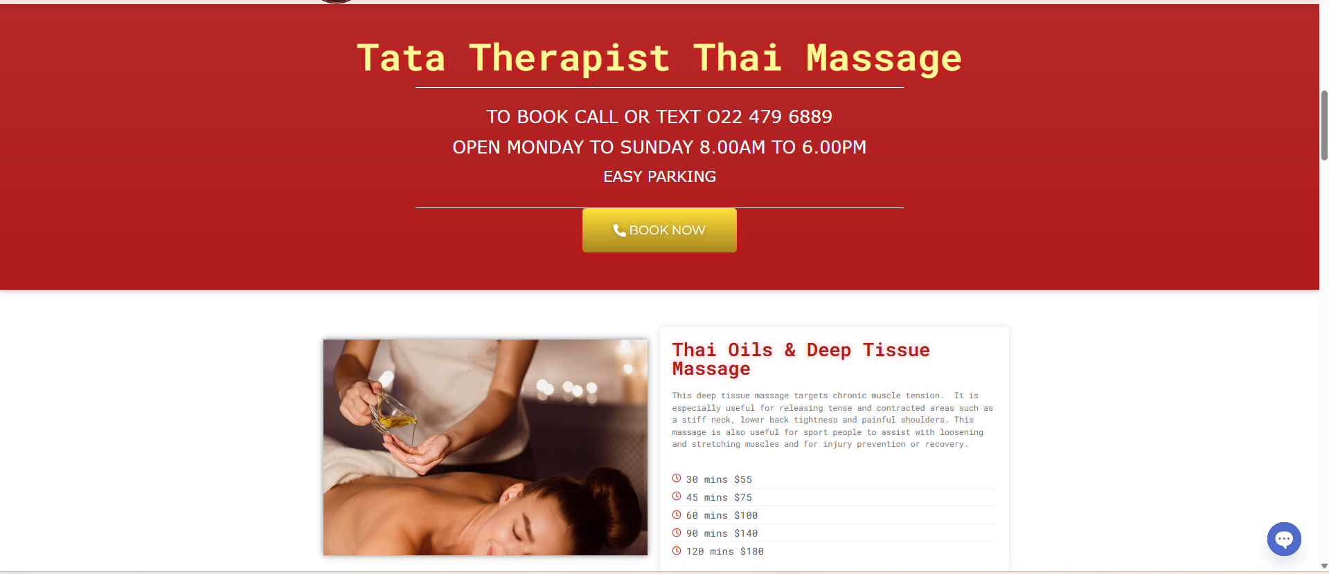 Tata thai massage